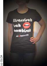 T-shirt "Elsassisch ìsch bombisch"